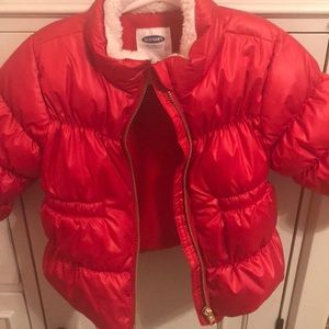 Size 6/ 12 months old navy jacket